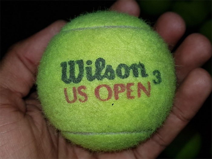 Avaliação de bolas, Bolas de Tênis, Equipamentos, Equipamentos : Bola Wilson US Open: versão Regular e extra Duty - Blog da Bola de Tênis Delivery - us open 4hrs min