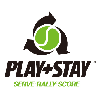 Logo oficial do programa Play and Stay da ITF