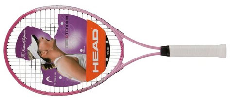 Exemplo de raquete feminina