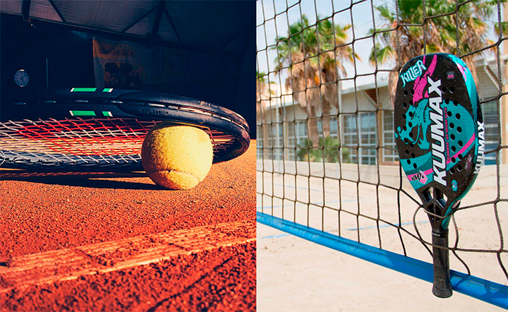 Diferenças tênis e beach tennis - materiais